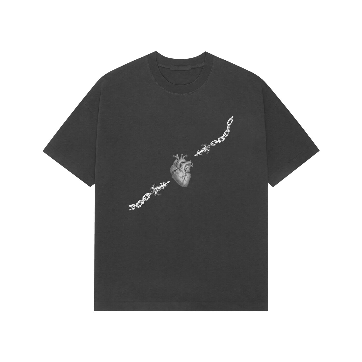 CHAINED RESOLVE OVERSIZED T-SHIRT